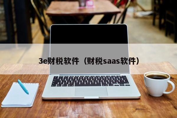 3e财税软件（财税saas软件）