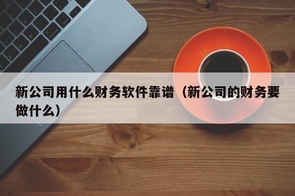 新公司用什么财务软件靠谱（新公司的财务要做什么）