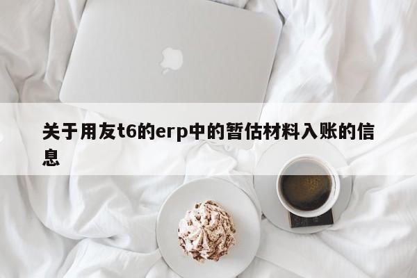 关于用友t6的erp中的暂估材料入账的信息