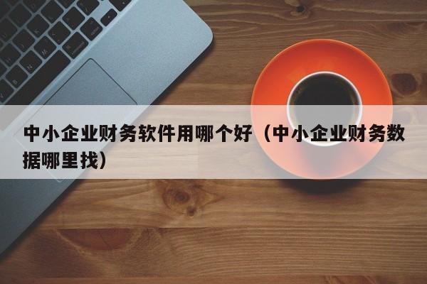 中小企业财务软件用哪个好（中小企业财务数据哪里找）